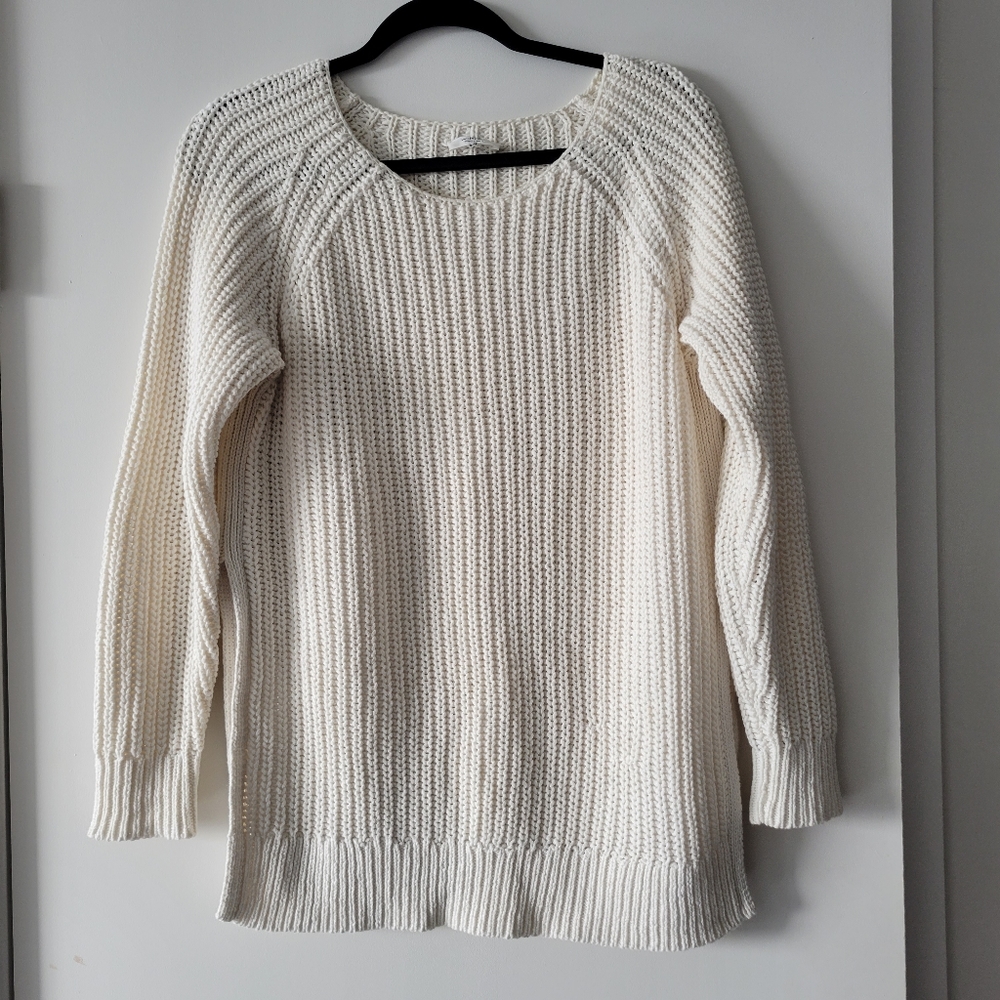 Wilfred Cream Crew Neck Sweater